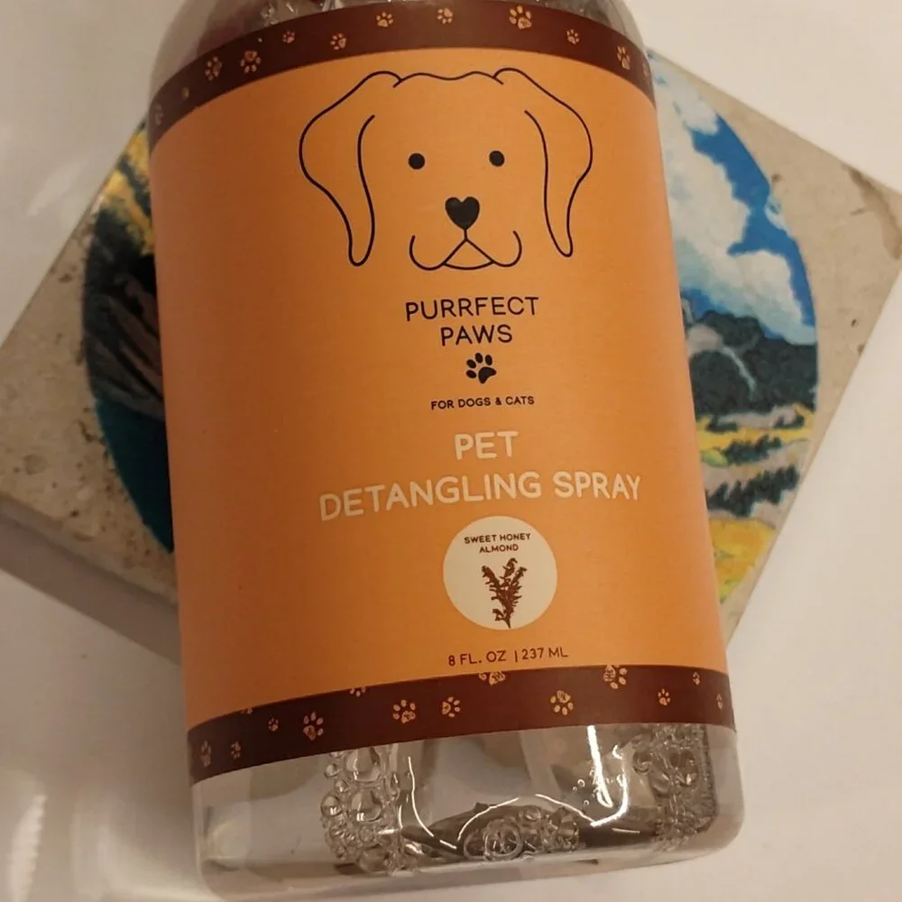 Bath & Body Works Purrfect Paws Sweet Honey Almond Pet Detangling Spray - 8oz